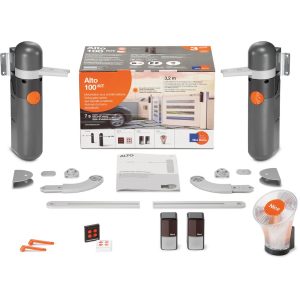 Kit automatizare poartă batantă Nice Alto 100 — canat până la 1,6 m