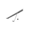 Șină de ghidare Nice SR32B cu curea, cursă utilă 2800 mm, cu maneta de deblocare